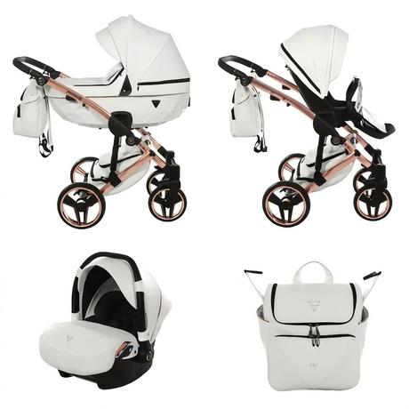 Nádherný biely set junama diamond 3-kombinácia, junama,junama diamond