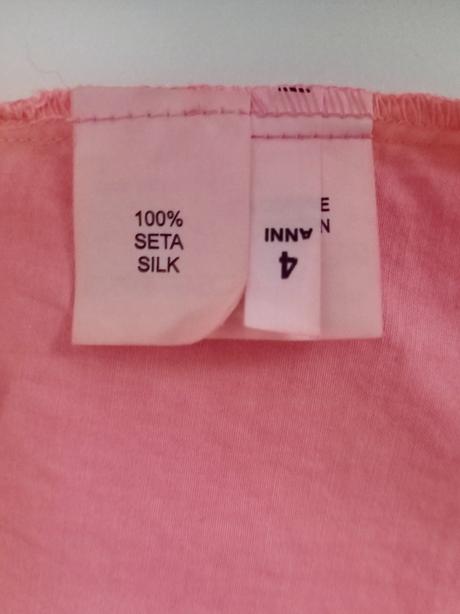 Čisto hodvábny top zn. olive, veľ. 4 roky, 110