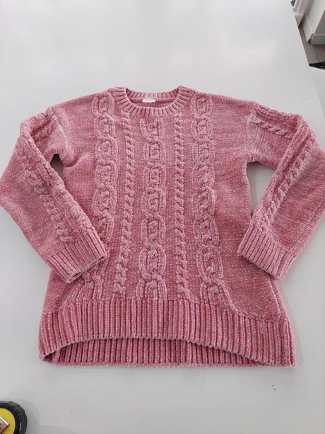 Mäkučký teplý predĺžený pulóver, f&f,152