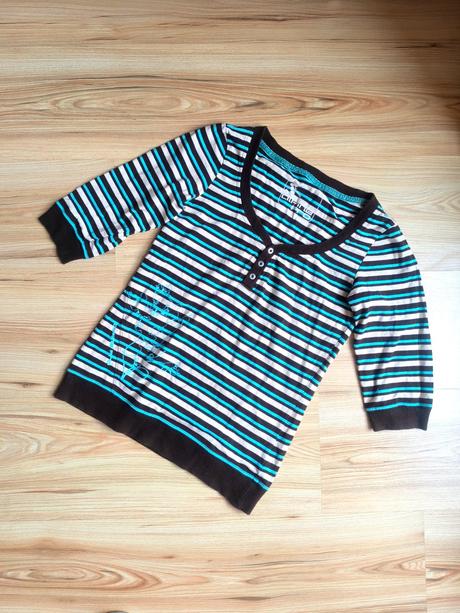 Dámske pásikované tričko zn. alpine pro, alpine pro,s