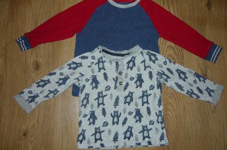 Tričká s dlhým rukávom -80, marks & spencer,80