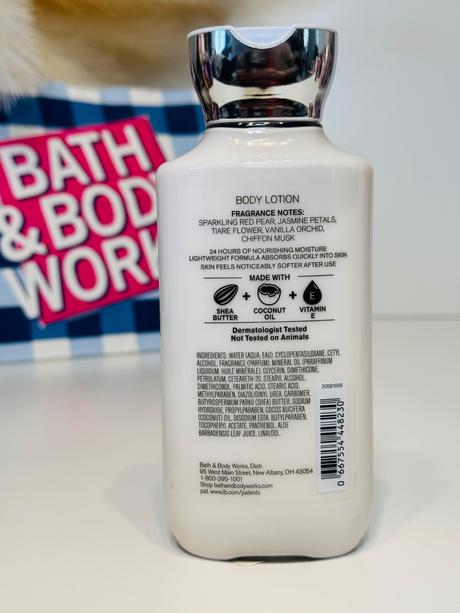 Bath & body works telové mlieko pink chiffon, 