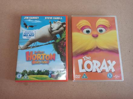 Dvd dr. seuss horton hear's a who / lorax, 