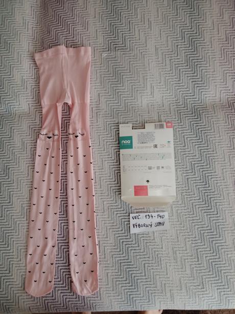 Dievčenské silonkove pančušky veľ.134-140, 134