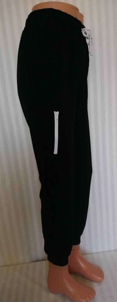 Dámske čierne tepláky, boohoo, s/m, m