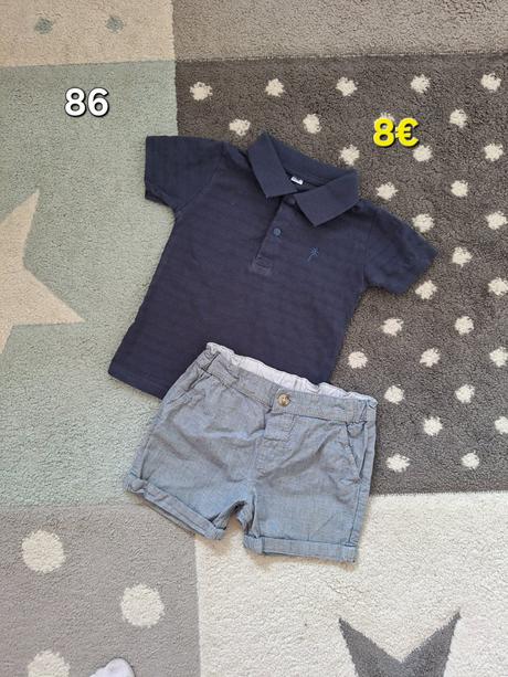 Kratky letny spolocensky set 86, h&m,86