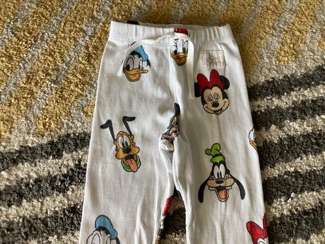 Rebrované legínky disney 98/104, disney,98