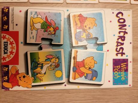 Puzzle macko pooh - nájdi pár,