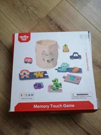 Tooky toy senzoricke pexeso a puzzle, 