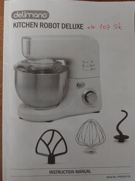 Robot de luxe zn. delimano, top stav, 