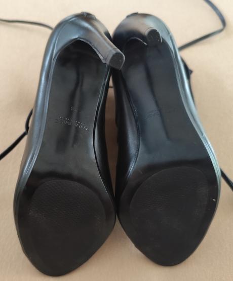 Nenosené kožené sandále zara, zara,38