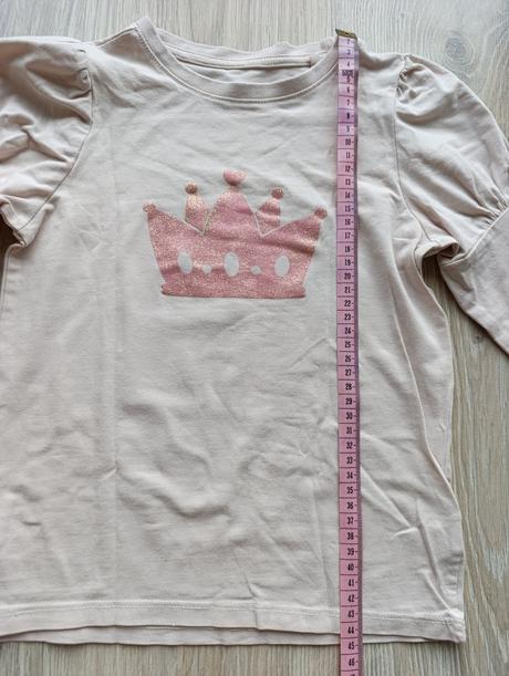 Dievčenské tričko s korunkou, sinsay,122