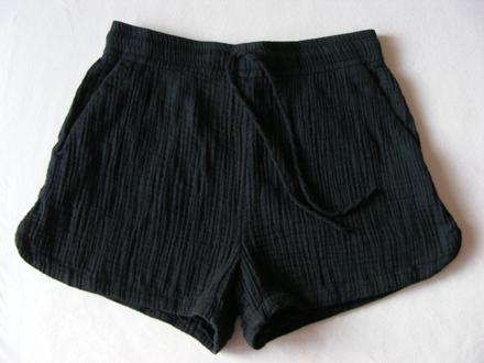 Čierne šortky zn. h&m, h&m,s