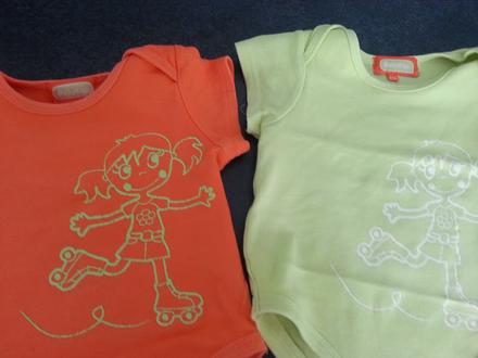 Hraskove body s dievčatkom zn.baby kap, 62