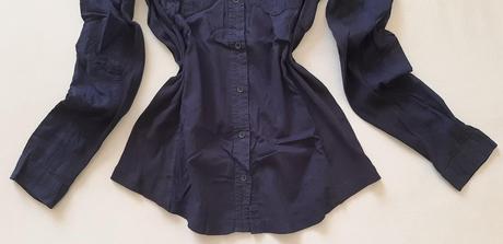 Tmavomodrá košeľa mango, mango,xs