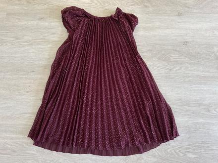 Dievcenske slavnostne saty vel. 140, palomino,140