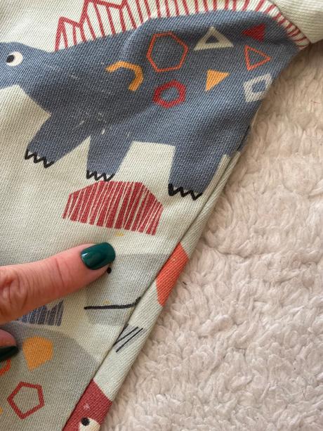 Zelenkasta suprava dinosaury 104, mothercare,104