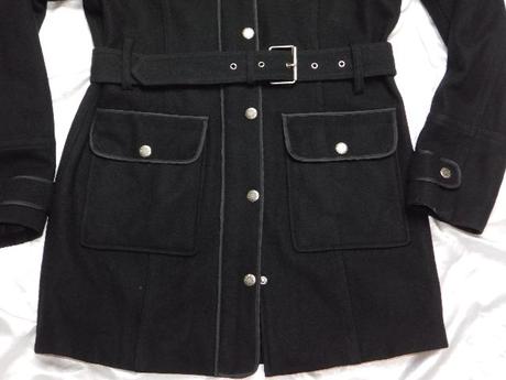 Damsky trendy vlneny kabatik, 38