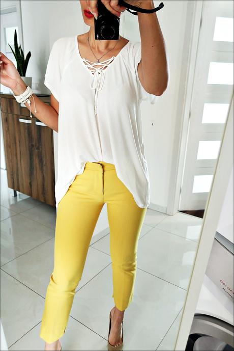 Jemnučký úpletový top, papaya,m