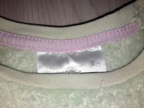 Unisex huňatá mikinka, ergee,80