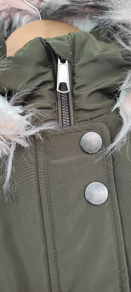 Dievčenská dlhšia zimná bunda - parka, next,170