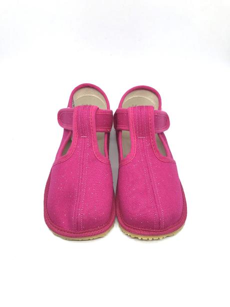Beda - prezuvky pink batik slim (užší model), beda,22 - 38