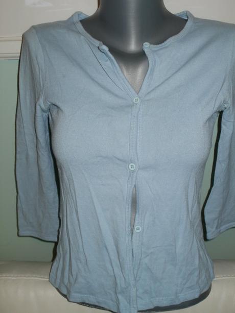 Bledomodrý svetrík zara, zara,s