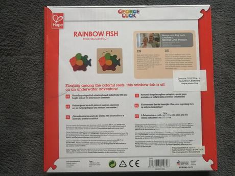 Hape dúhová rybka puzzle, 