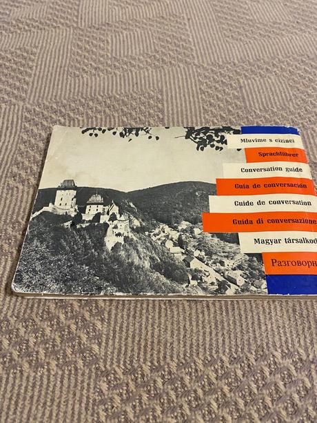 Starý retro slovník mluvíme s cizinci 1982,