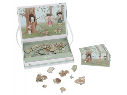 Little dutch magnetická hra forest friends,