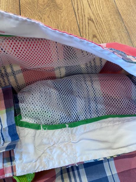 Kockované plavky / šortky, xl