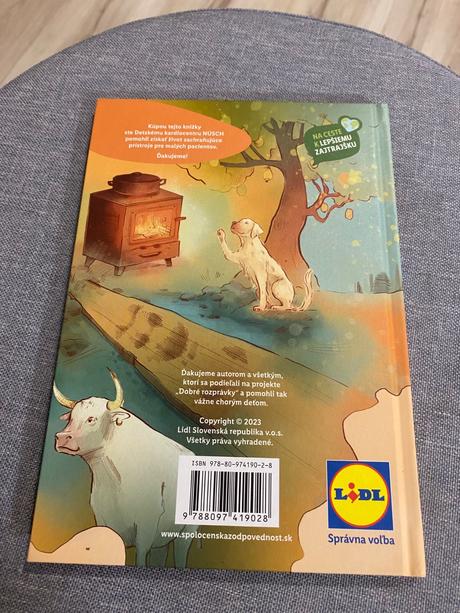 Krásna rozprávka pamodaj šťastia, lavička lidl, 