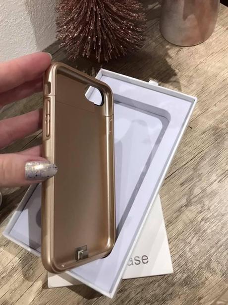 Externý nabíjací kryt gold iphone 6, apple