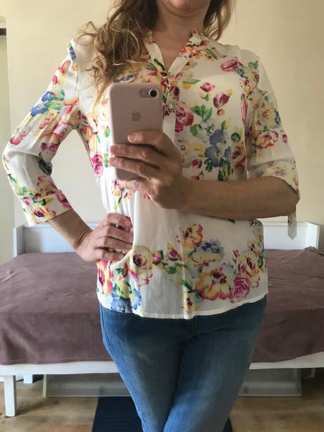 Príjemne ľahká blúzka, gate,m