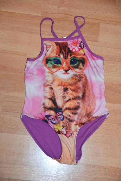 Jednodielne plavky mačička, 116