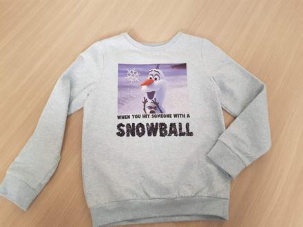 Frozen mikinka, disney,128