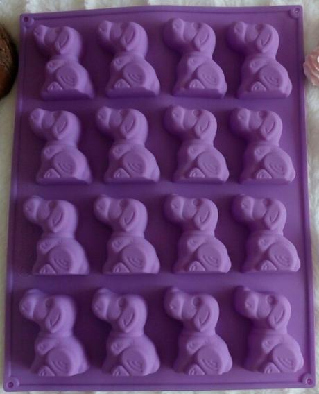 Veľká psíček silikónová forma, 