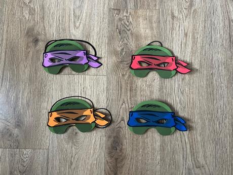 Masky na tvar korytnačky, 