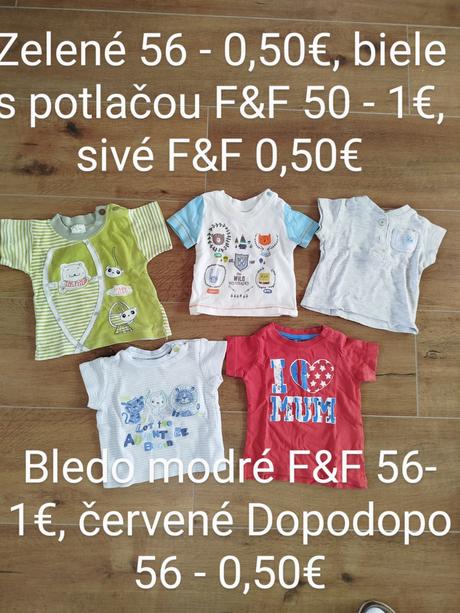 Oblečenie pre novorodenca, 50–62