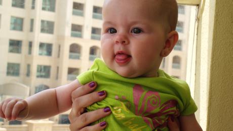 Chutné tričko s trblietkami, 1x oblečené, 56-68, terranova,56