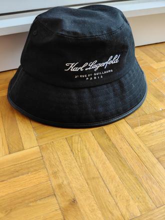 Karl lagerfeld originál luxusný klobuk, 