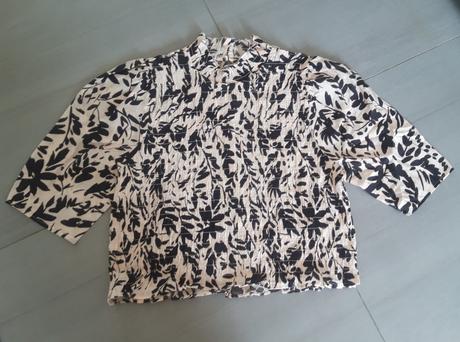 Crop blúzka, h&m,m
