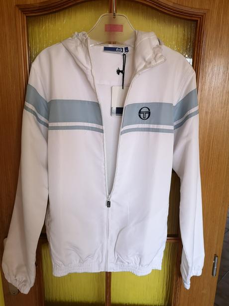 Sergio tacchini pánska šuštáková bunda veľkosť m, m