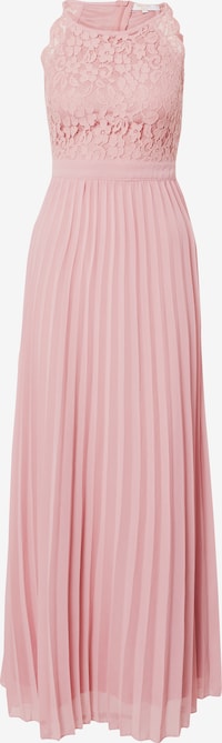 Ružové večerné šaty, s