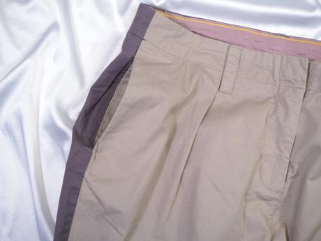 Kvalitné dámske nohavice whiite, 40