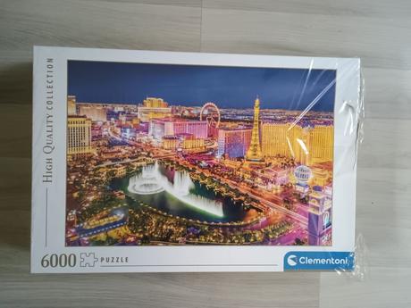 Puzzle clementoni 6000 ks las vegas, 