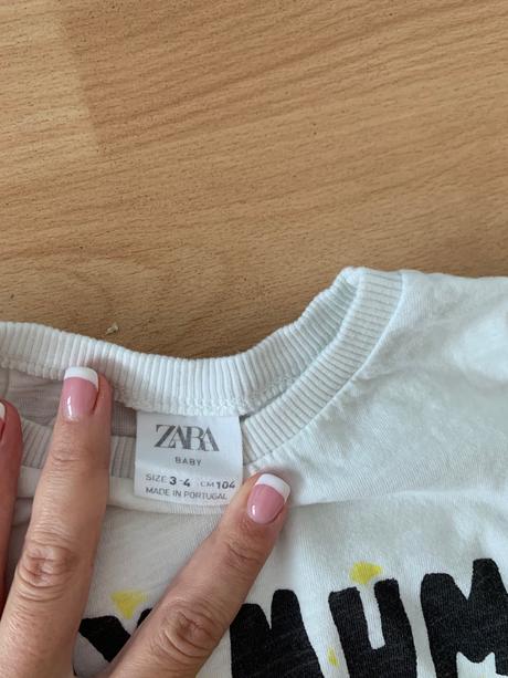 Zara tricka s kratkym rukavom, zara,104
