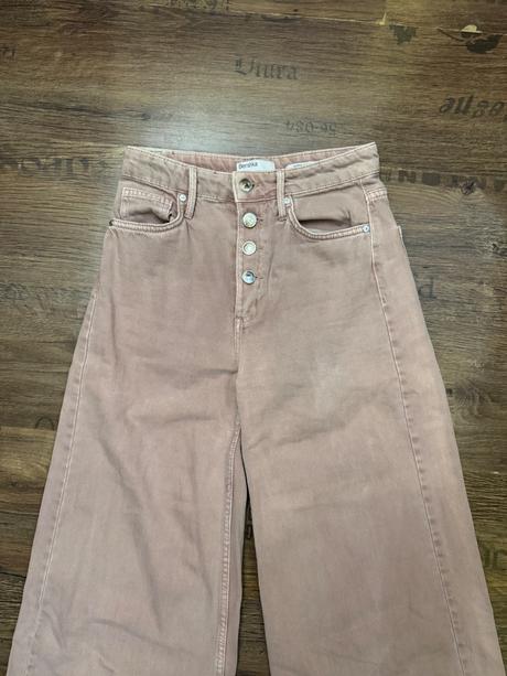 Bershka super wide leg rifle, bershka,34