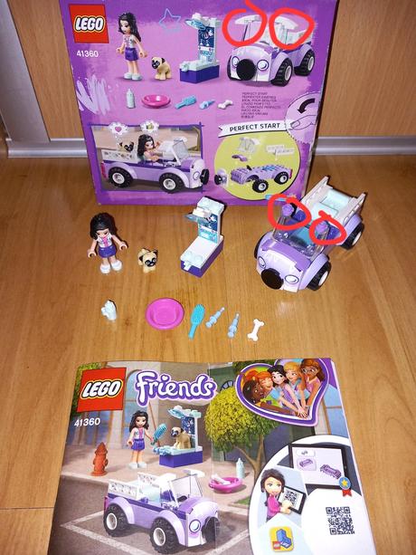 Lego fiends 41360 veterinárna klinika,