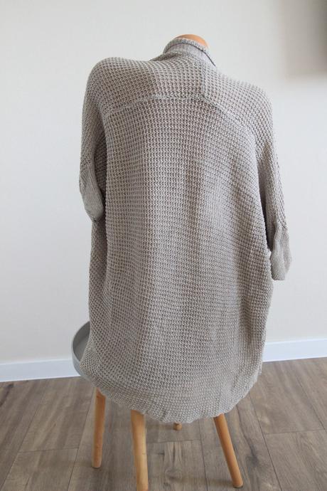 Béžovo zlatý kardigan, l, l